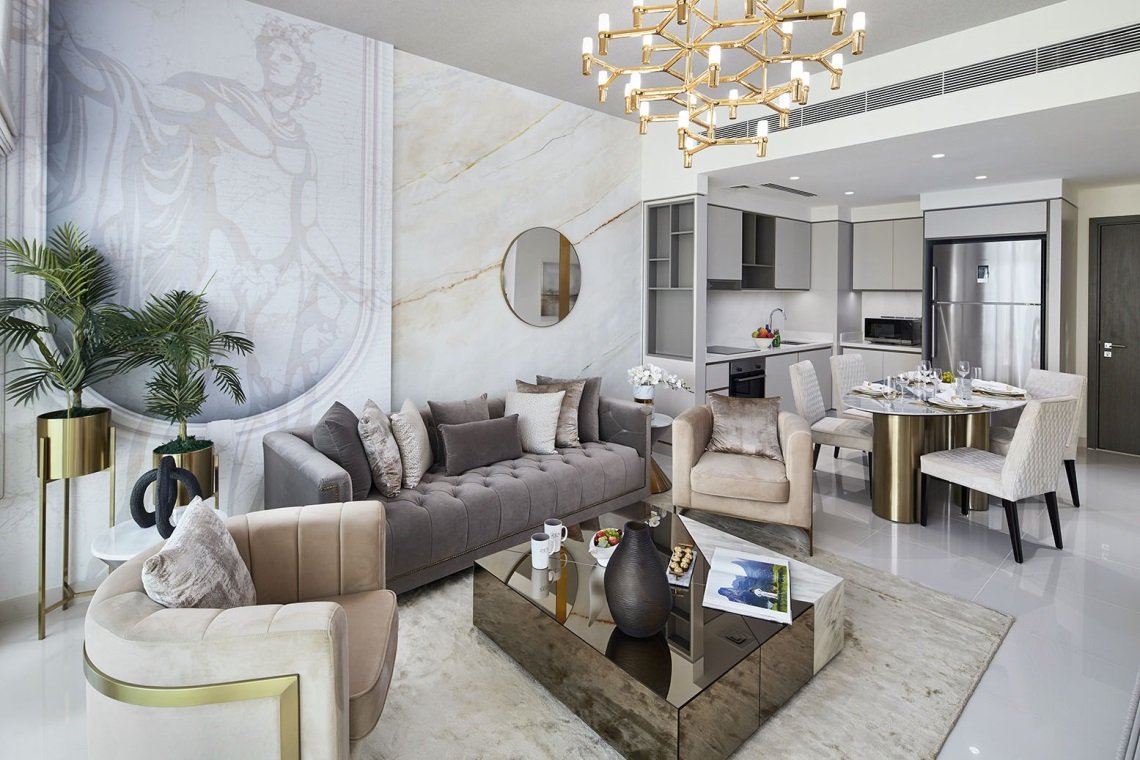 Luxury apartment in Dubai at Bugatti Residences will give you stunning amenities.