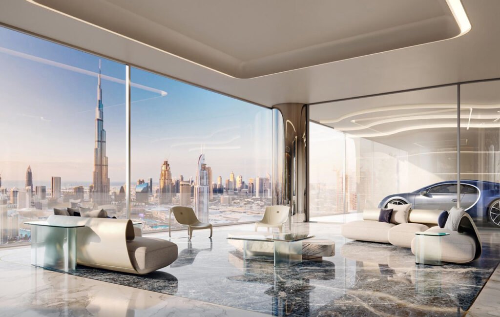 A luxury apartment in Dubai with excellent interior design perfect for a fine living experience.